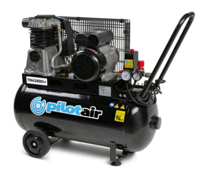 Pilot TM420SD+ Portable 240V Reciprocating Air Compressor