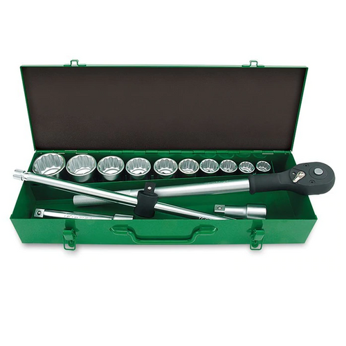 TOPTUL Tools 14Pce 3/4"  Socket Set-SAE Imperial
