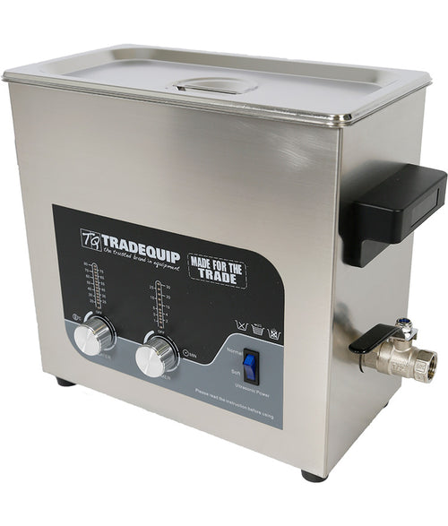 TradeQuip 1036T 6L ultrasonic parts cleaner