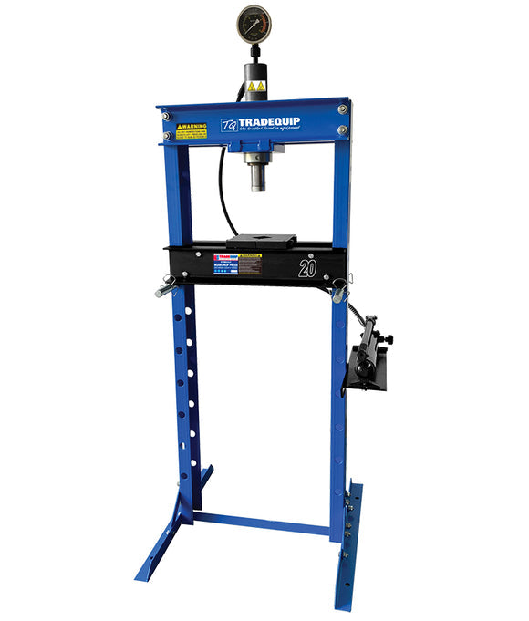 TradeQuip 1063T 20000kg hydraulic workshop press