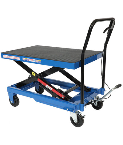TradeQuip 6009T 500kg scissor lift workshop trolley