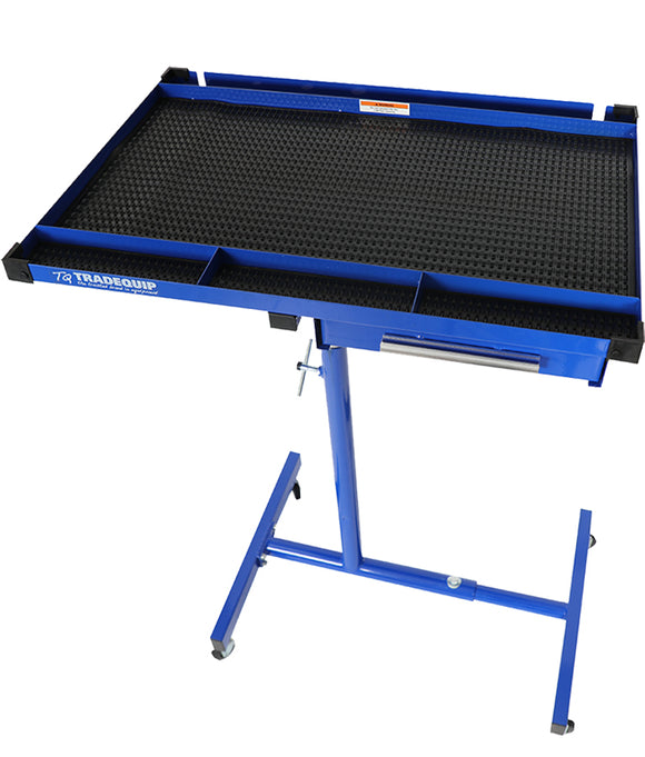 TradeQuip 6056T mobile workshop table with drawer