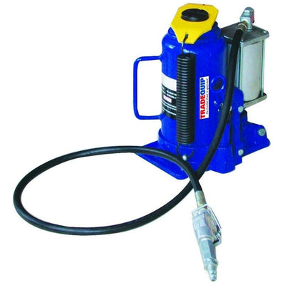TRADEQUIP Bottle Jack Air Hydraulic, 20 Tonne