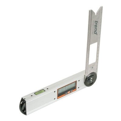 TREND Digital Angle Finder- For Measuring Checks, Marking & Transfering Bevels, Mitres & Slopes- DAF/8