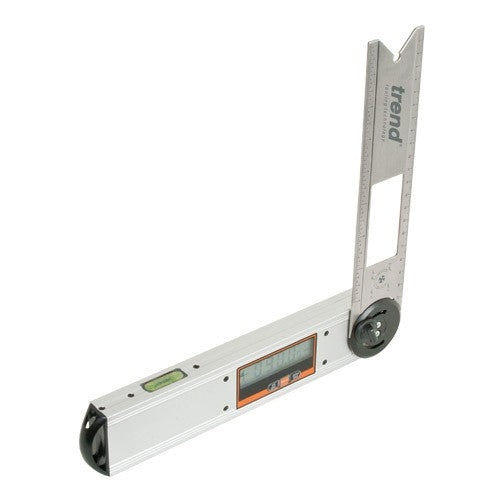 TREND Digital Angle Finder- For Measuring Checks, Marking & Transfering Bevels, Mitres & Slopes- DAF/8