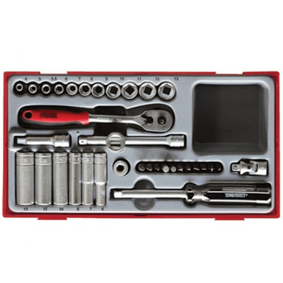 Teng Tools TT1435 35 PCE 1/4
