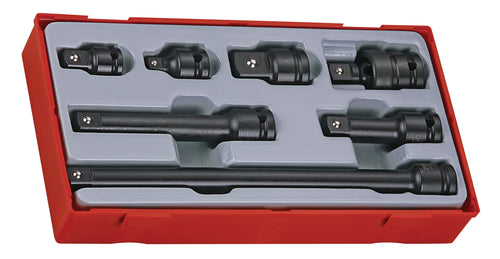Teng Tools 7 PIECE 1/2" DRIVE ANSI IMPACT SOCKET SET