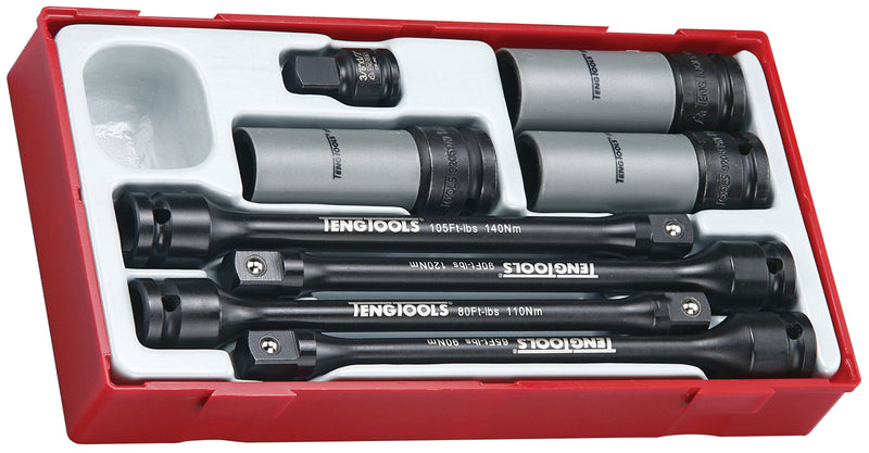 Teng Tools TTTS08 8 PIECE TORQUE STICK SET