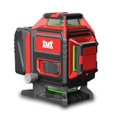 TUF LCG4 , 4 x 360 Green beam 4D laser with magnetic bracket 2 xbatteries, charger, carry
