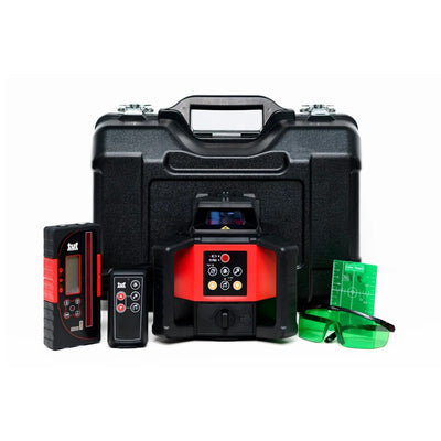 TUF Laser Green Beam Rotary Laser Kit With MM Receiver-SP208G