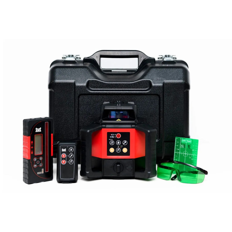 TUF Laser Green Beam Rotary Laser Kit With MM Receiver-SP208G