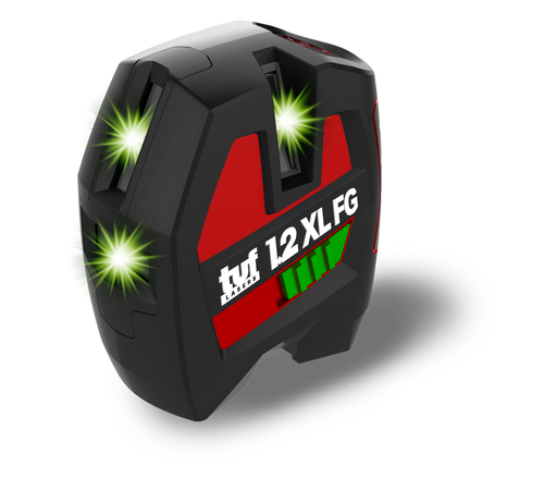 Tuf Lasers Green Beam Multi Line Laser Level TUF1.2XLGREEN