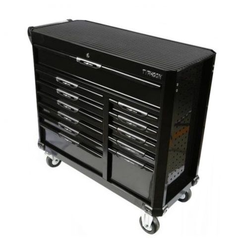 TYPHOON Widebody Roller Chest Cabinet-12Drawer-Black