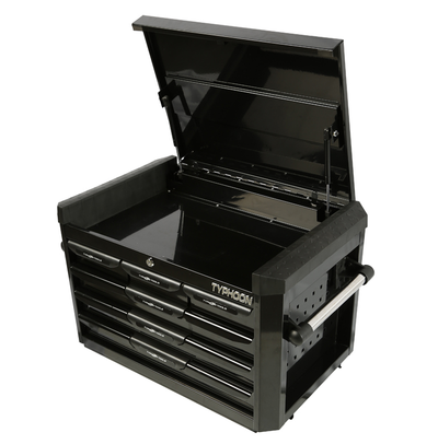 TYPHOON Tool Box Chest Cabinet-6Drawer-Black