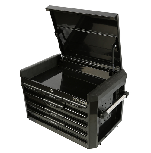 TYPHOON Tool Box Chest Cabinet-6Drawer-Black