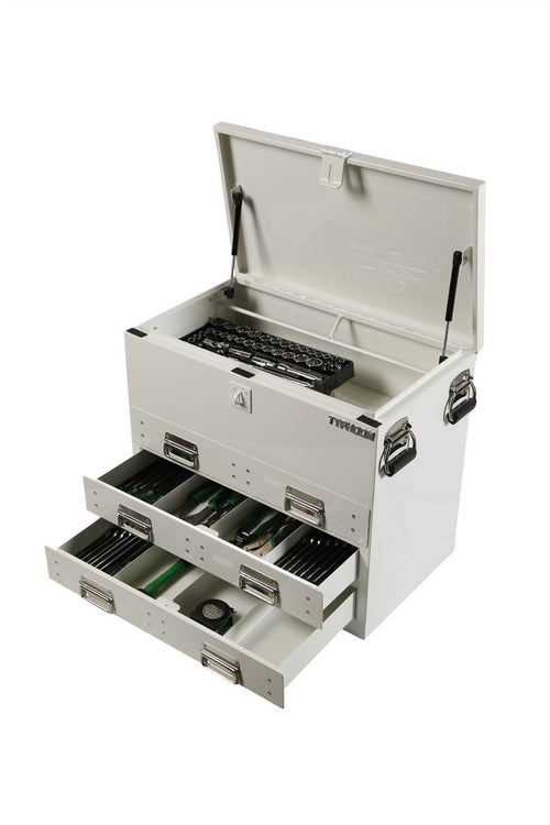 TYPHOON Tool Kit With Insert Trays in Truck/Ute Chest -158pce