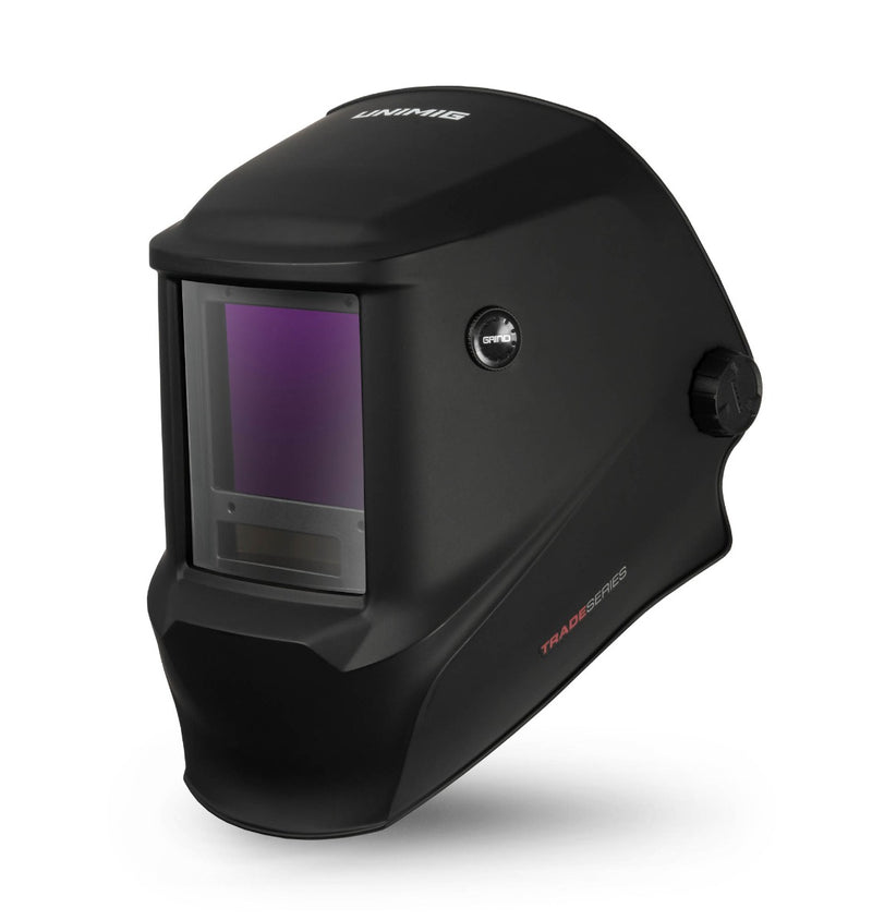 UNIMIG Auto Darkening  Welding Helmet-Tradie Series-Black