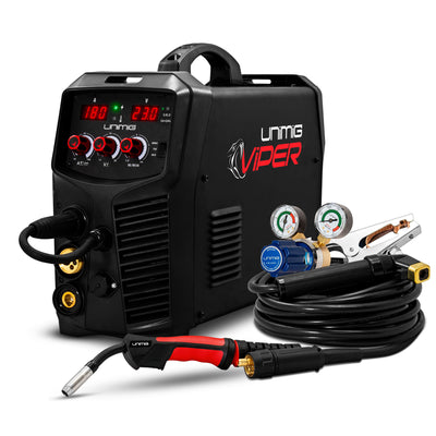 UNIMIG VIPER Inverter 185 MIG/TIG/STICK Welder-KUMJRVM185