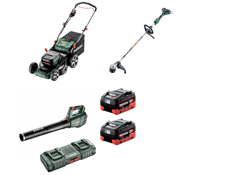 Metabo 18v Brushless Cordless Garden Kit Combo - OPE