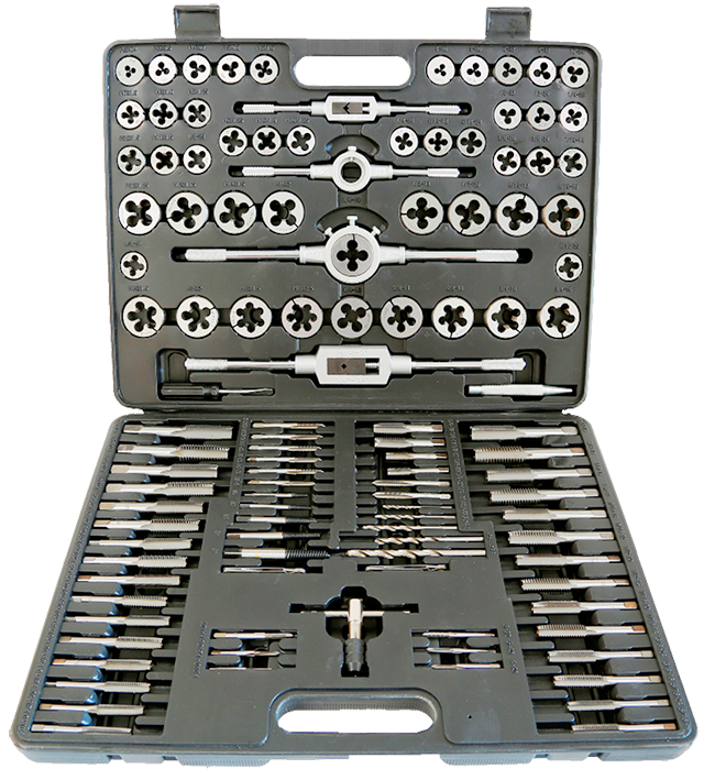 TradeQuip 7117 115 piece tap and die set