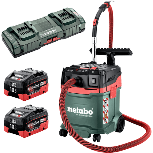Metabo AS 36-18 M 30 PC-CC M-Class cordless vacuum kit