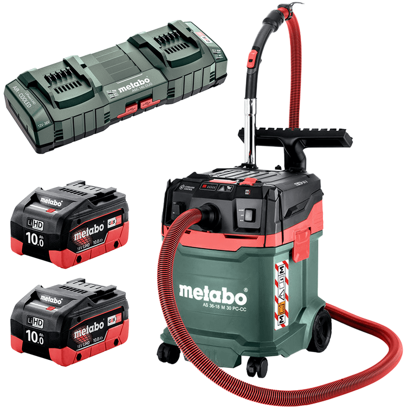Metabo AS 36-18 M 30 PC-CC M-Class cordless vacuum kit