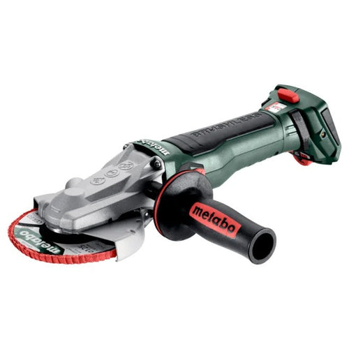 Metabo WVBF 18 LT BL 11-125 Quick 18V brushless flat-head angle grinder - AU60130700