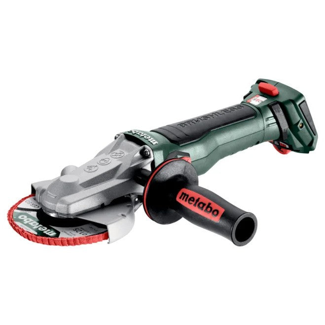 Metabo WVBF 18 LT BL 11-125 Quick 18V brushless flat-head angle grinder - AU60130700