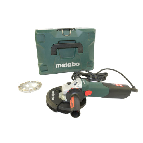 Metabo WE 15-125 HD Set GED 1550W 125mm concrete grinder kit 600465500