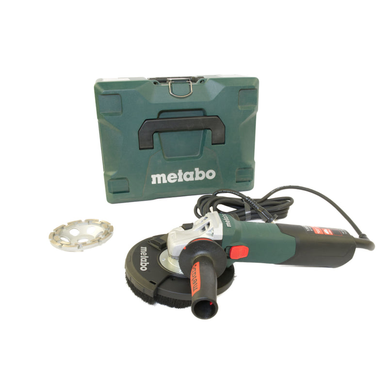 Metabo WE 15-125 HD Set GED 1550W 125mm concrete grinder kit 600465500