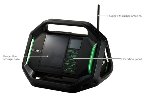 Hitachi UR18DSAL 14.4V & 18V AC Digital Display Radio