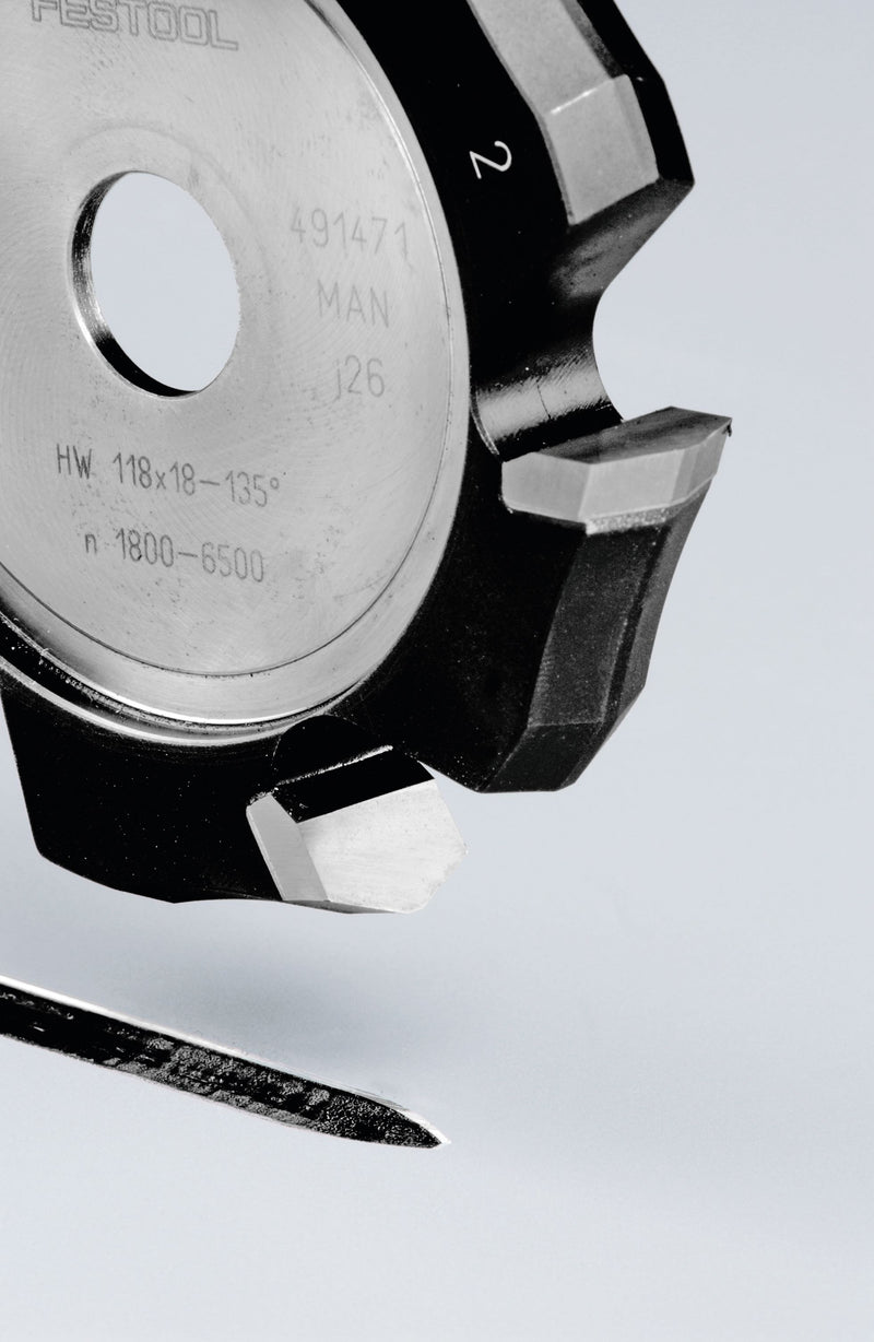 Festool 491470 V-Grooving Bit 118mm x 14mm 90 Deg for PF 1200