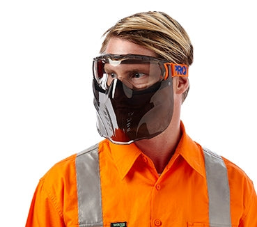 PROCHOICE Vadar Clear Clear Goggle Face Shield - 5000 5000_pr