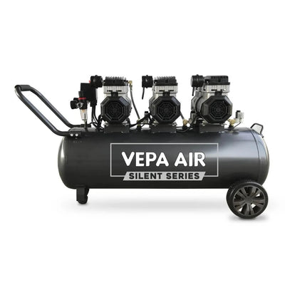 Vepa Air VSC2400 3.3HP 100L Oil-Less Silent Air Compressor