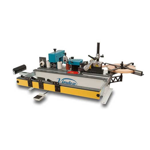 VIRUTEX Hot Melt Edgebander with Stationary Table + Trimming Station PEB250TRC