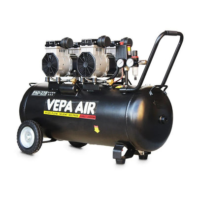 Vepa Air VSC3000 3000W 100L High Flow Silent Oil Less Air Compressor