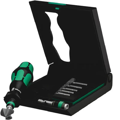 WERA 846/8 3-FLUTE COUNTERSINK BITS SET 8 PCE 104650 SKU: WER104650