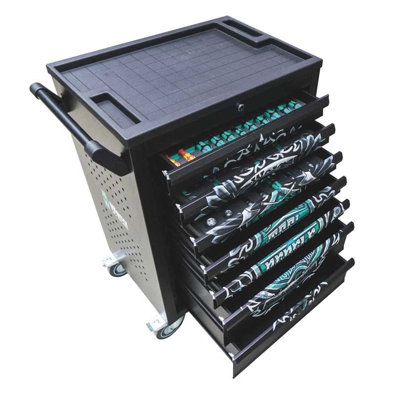 WERA Tool Rebel Workshop Trolley With HDFI Tool Kit