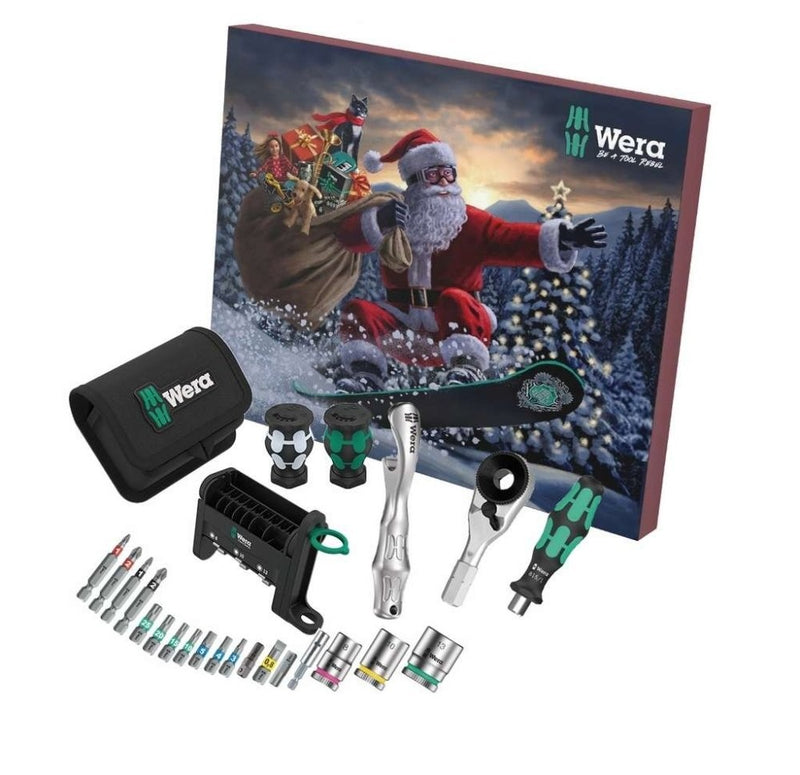 WERA Advent Calendar Mini Tool Kit -wer136609 -BFD
