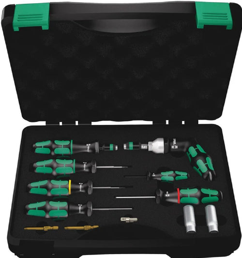 Wera 7443/12 Assembly Set For Tyre Pressure Control Systems 12 Pce 074746