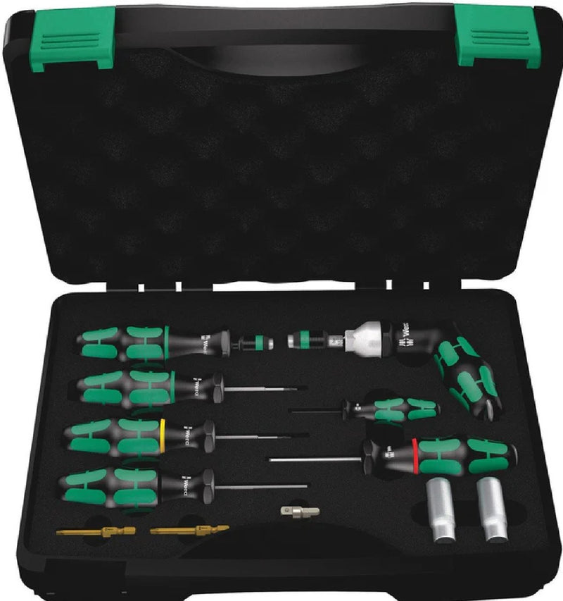 Wera 7443/12 Assembly Set For Tyre Pressure Control Systems 12 Pce 074746