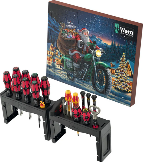 WERA Advent Calendar Mini Tool Kit -WER136610 -BFD