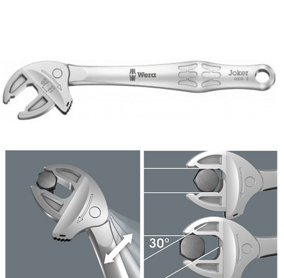 WERA 6004 Joker S Self-Setting Adjustable Spanner-6
