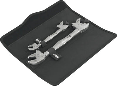 Wera 6006 Joker 2 Set 1 Self-Setting Double Spanner Set, 2 Pce