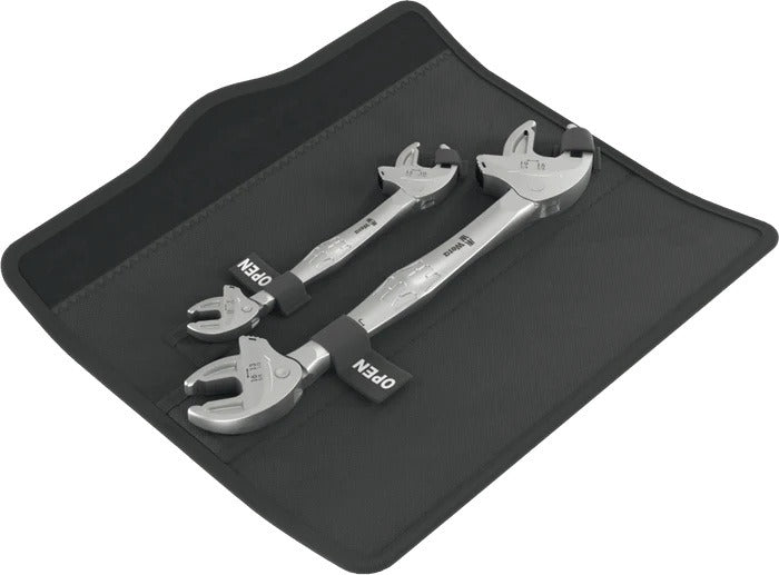Wera 6006 Joker 2 Set 1 Self-Setting Double Spanner Set, 2 Pce