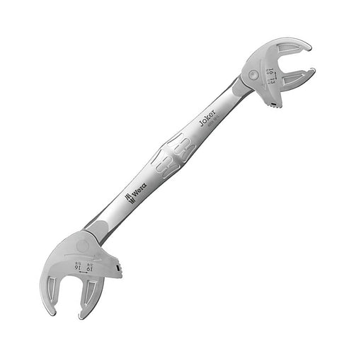 Wera 6006 Joker 2 Set 1 Self-Setting Double Spanner- Size Medium / Large