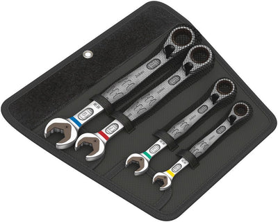 WERA Joker Switch Ratcheting Combination Wrench Set 4 Pce WER020090