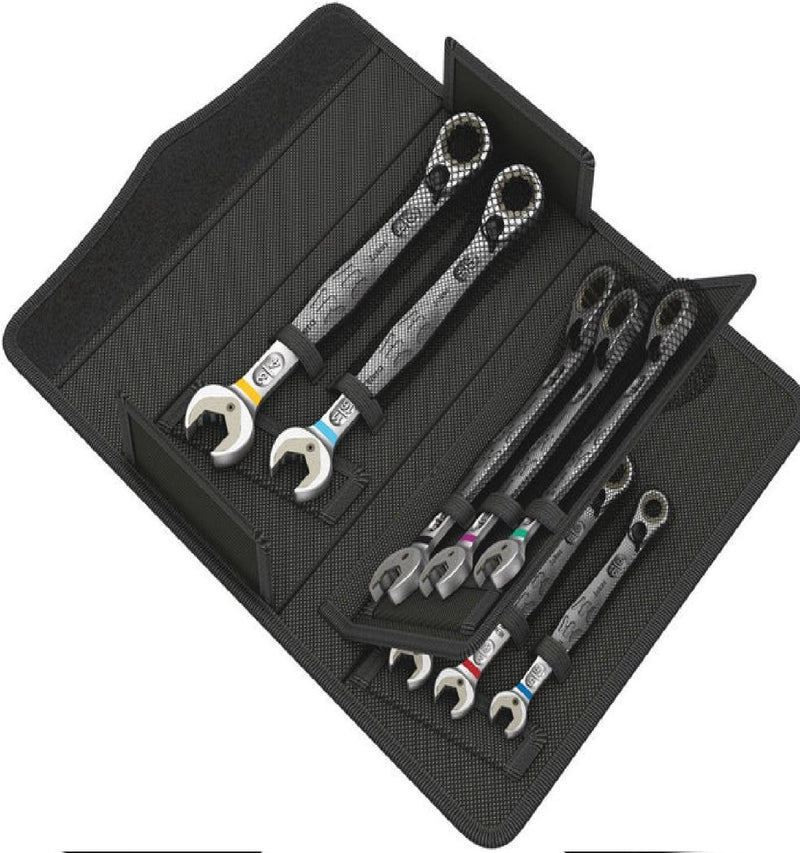 Wera Joker Switch Ratcheting Combination Wrench Set Imperial 8 Pce 020093