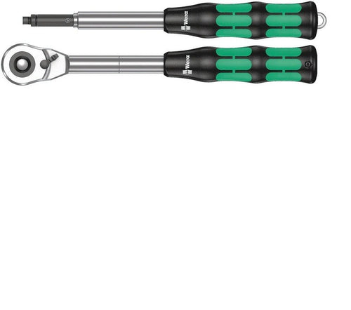 Wera 2 Pce Hybrid Set 1/2" Dr. Ratchet & Extension 004095