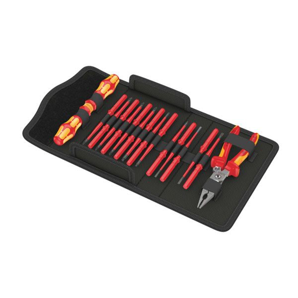 Wera 17 Pce Kraftform Kompakt VDE Extra Slim Set WER136027